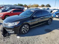 Honda Accord exl salvage cars for sale: 2017 Honda Accord EXL