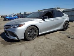 Salvage cars for sale at Bakersfield, CA auction: 2022 Toyota Camry XSE