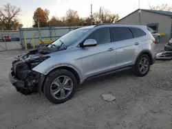 Vehiculos salvage en venta de Copart Wichita, KS: 2016 Hyundai Santa FE SE