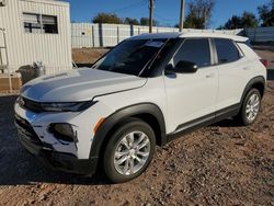 Salvage cars for sale at Oklahoma City, OK auction: 2021 Chevrolet Trailblazer LS