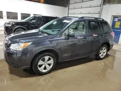 Subaru salvage cars for sale: 2015 Subaru Forester 2.5I Premium