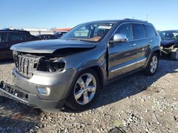 Salvage cars for sale at Cahokia Heights, IL auction: 2012 Jeep Grand Cherokee Overland