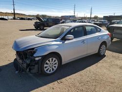 Salvage cars for sale at Colorado Springs, CO auction: 2018 Nissan Sentra S