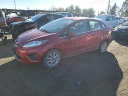 Ford Vehiculos salvage en venta: 2012 Ford Fiesta SEL