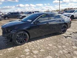 Chevrolet salvage cars for sale: 2018 Chevrolet Malibu LT