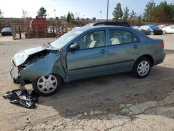 Salvage cars for sale from Copart Gaston, SC: 2007 Toyota Corolla CE