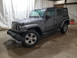 SUV salvage a la venta en subasta: 2018 Jeep Wrangler Unlimited Sahara