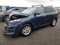 Vehiculos salvage en venta de Copart Woodhaven, MI: 2019 KIA Sorento L