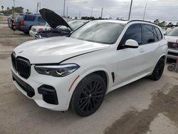 BMW salvage cars for sale: 2022 BMW X5 Sdrive 40I