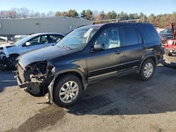 Salvage cars for sale at Exeter, RI auction: 2006 Honda CR-V SE