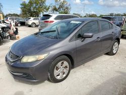 2015 Honda Civic LX en venta en Riverview, FL