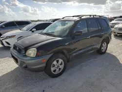 Salvage cars for sale at Arcadia, FL auction: 2005 Hyundai Santa FE GLS