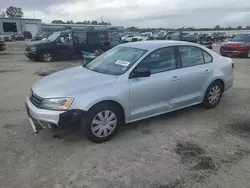 Volkswagen salvage cars for sale: 2016 Volkswagen Jetta S