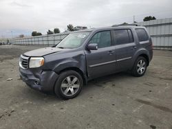 Salvage cars for sale at Martinez, CA auction: 2015 Honda Pilot Touring