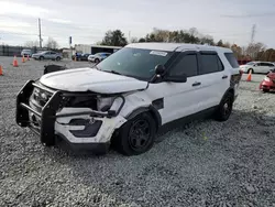 Ford Vehiculos salvage en venta: 2017 Ford Explorer Police Interceptor