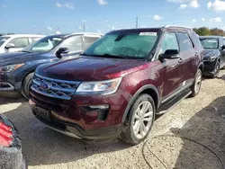 Ford Explorer xlt Vehiculos salvage en venta: 2018 Ford Explorer XLT