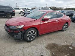 Vehiculos salvage en venta de Copart Indianapolis, IN: 2016 Honda Accord LX-S