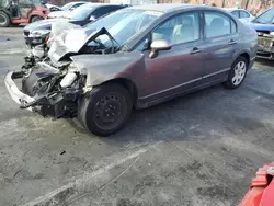 Salvage cars for sale from Copart Wilmington, CA: 2011 Honda Civic LX