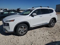 Salvage cars for sale at Taylor, TX auction: 2022 Hyundai Santa FE SEL