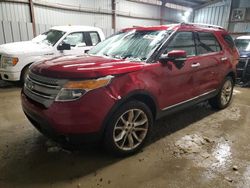 Salvage cars for sale at West Mifflin, PA auction: 2015 Ford Explorer Limited