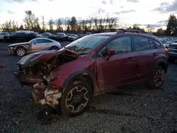 Salvage cars for sale at Portland, OR auction: 2016 Subaru Crosstrek Limited