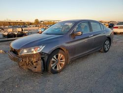 Salvage cars for sale at Lumberton, NC auction: 2015 Honda Accord LX