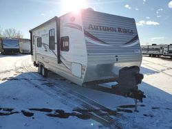 Salvage trucks for sale at Billings, MT auction: 2014 Starcraft Autumn RID