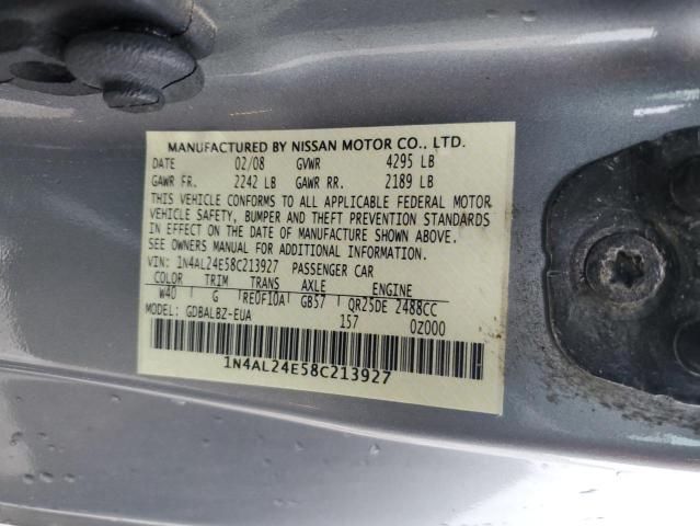 2008 Nissan Altima 2.5S