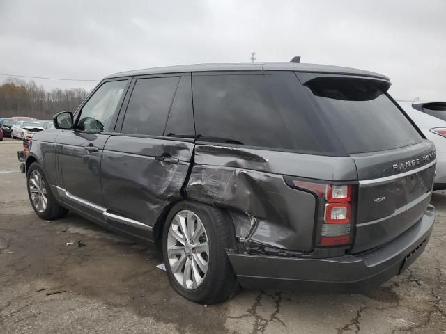 2016 Land Rover Range Rover HSE