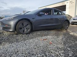 Salvage cars for sale at Riverview, FL auction: 2022 Tesla Model 3