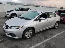 Salvage cars for sale from Copart Van Nuys, CA: 2014 Honda Civic LX