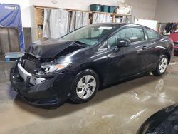 Salvage cars for sale at Elgin, IL auction: 2013 Honda Civic LX