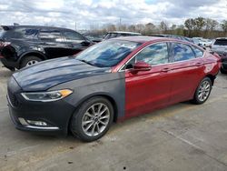 Salvage cars for sale at Louisville, KY auction: 2018 Ford Fusion SE