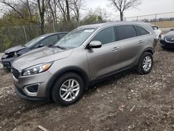 Salvage cars for sale from Copart Cicero, IN: 2018 KIA Sorento LX