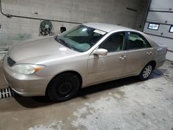 Toyota salvage cars for sale: 2004 Toyota Camry LE