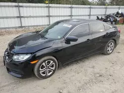 Salvage cars for sale at Hampton, VA auction: 2017 Honda Civic LX