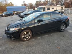 Salvage cars for sale at Bridgeton, MO auction: 2015 Honda Civic EX