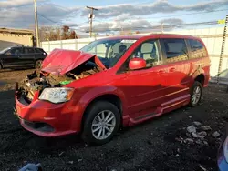 Salvage cars for sale at New Britain, CT auction: 2016 Dodge Grand Caravan SXT