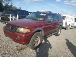 Mitsubishi salvage cars for sale: 2000 Mitsubishi Montero Sport LS