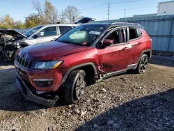 Jeep salvage cars for sale: 2021 Jeep Compass Latitude