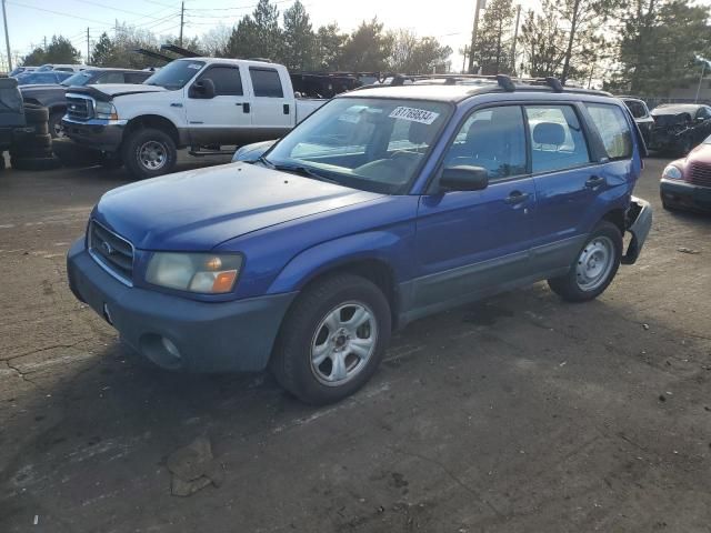 2004 Subaru Forester 2.5X