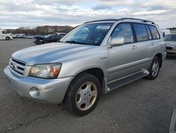 Toyota salvage cars for sale: 2006 Toyota Highlander Limited