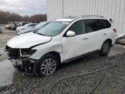 Salvage cars for sale at Windsor, NJ auction: 2013 Nissan Pathfinder S