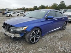 Salvage cars for sale at Memphis, TN auction: 2019 Honda Accord Sport