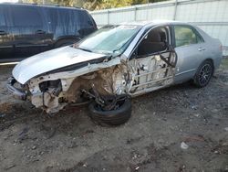 2003 Honda Accord LX en venta en Savannah, GA