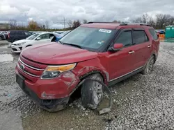 Ford salvage cars for sale: 2012 Ford Explorer Limited