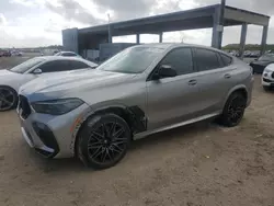 Salvage cars for sale at West Palm Beach, FL auction: 2021 BMW X6 M