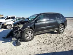 Salvage cars for sale at Taylor, TX auction: 2015 Chevrolet Traverse LT