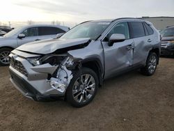 Salvage cars for sale at Rocky View County, AB auction: 2021 Toyota Rav4 Limited