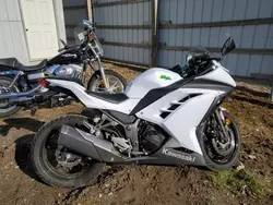 Salvage cars for sale from Copart Davison, MI: 2015 Kawasaki EX300 B